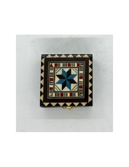 Traditional Taracea box - 6cm