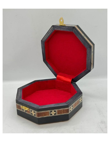 Traditional Taracea box - 10cm