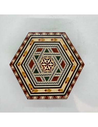Traditional Taracea box - 16cm