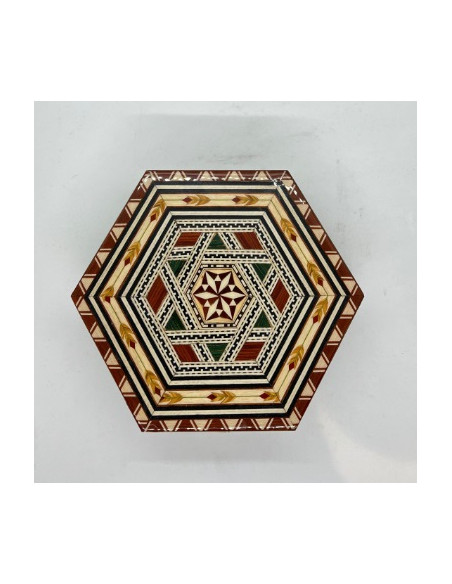 Traditional Taracea box - 16cm