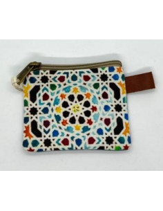 Monedero Algodón pequeño- Mosaicos Alhambra