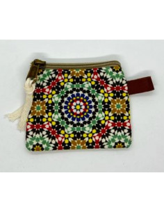 Monedero Algodón pequeño- Mosaicos Alhambra