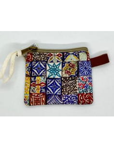 Monedero Algodón pequeño- Mosaicos Alhambra