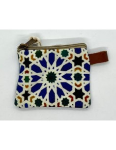 Monedero Algodón pequeño- Mosaicos Alhambra