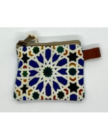 Monedero Algodón pequeño- Mosaicos Alhambra