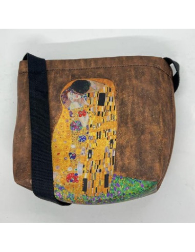Bolso Combi con base- El beso- Gustav Klimt