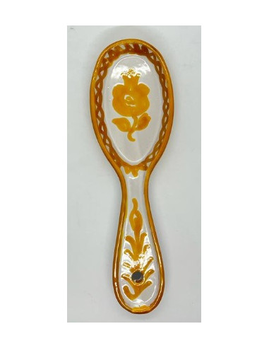 Ceramic spoon holder - Yellow...