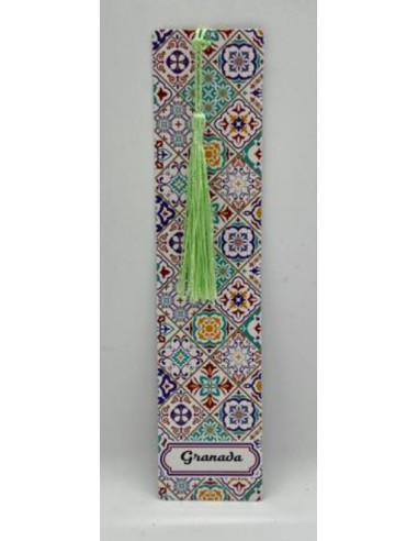 Laminated plastic Bookmark - Mosaics...