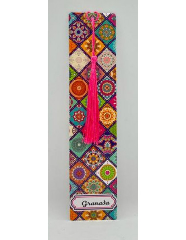 Laminated plastic Bookmark - Mosaics...