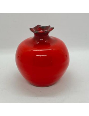 Granada cerámica roja - Pequeña