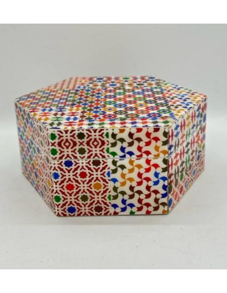 copy of Caja hexagonal pequeña