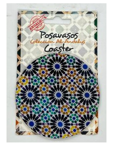 Posavasos Metacrilato- Mosaicos Alhambra