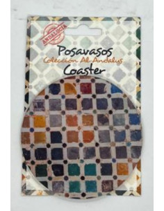 Posavasos Metacrilato- Mosaicos Alhambra