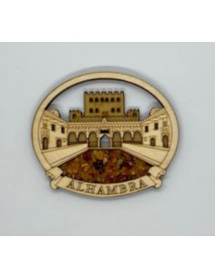 Imán de ambar Patio Arrayanes cristal