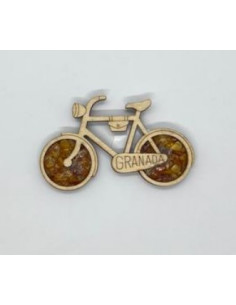 Imán de ámbar bicicleta