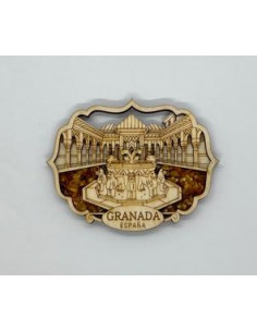 Imán de ámbar Alhambra Patio de los Leones