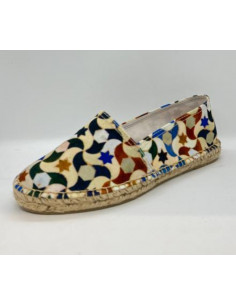 Esparteña plana - Modelo Alhambra