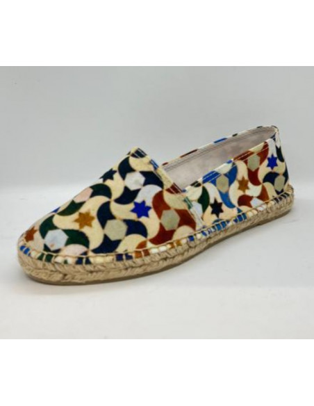 Esparteña plana - Modelo Alhambra