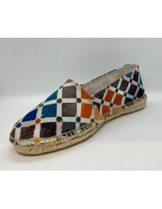 Esparteña plana - modelo Generalife