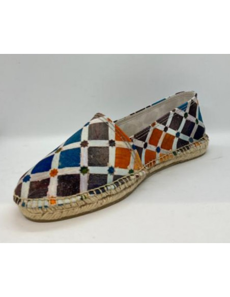 Esparteña plana - modelo Generalife