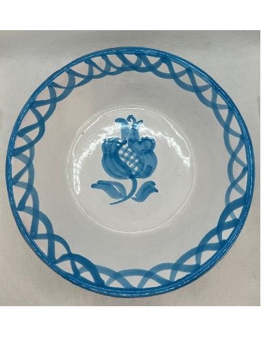 Large Ceramic bowl with flat base -...