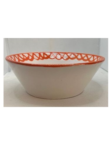 Large Ceramic bowl with flat base -...