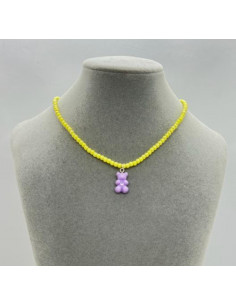 Gummy bear necklace - Bears of The Alhambra Collection
